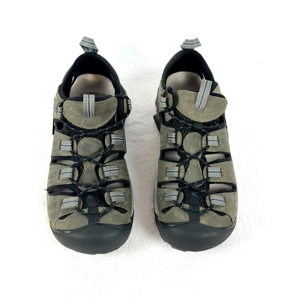 KEEN Newport H2 Men's Hiking Sandals Olive Green Closed Toe Size 8.5 US